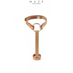 Bracelet bague marron - Maze