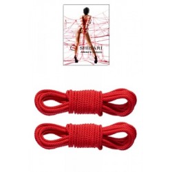 Set 2 cordes Shibari - Demoniq