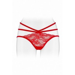 Culotte ouverte Nadia - rouge