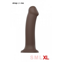 Gode dual-density chocolat XL