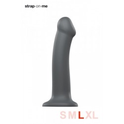 Dildo mono densité gris L -...