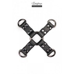 Croix en cuir Hog Tie -...