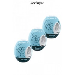 3 Masturbateurs Eggs Savage...