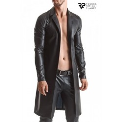 Manteau long wetlook Sergio...