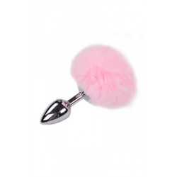 Plug métal Fluffy S rose -...